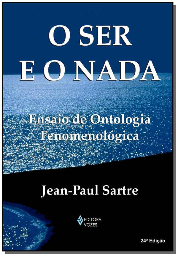 Capa do livro Ser e o Nada, de Jean-Paul Sartre