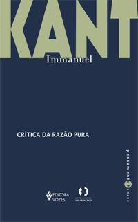 Capa do livro Crítica da Razão Pura, de Immanuel Kant