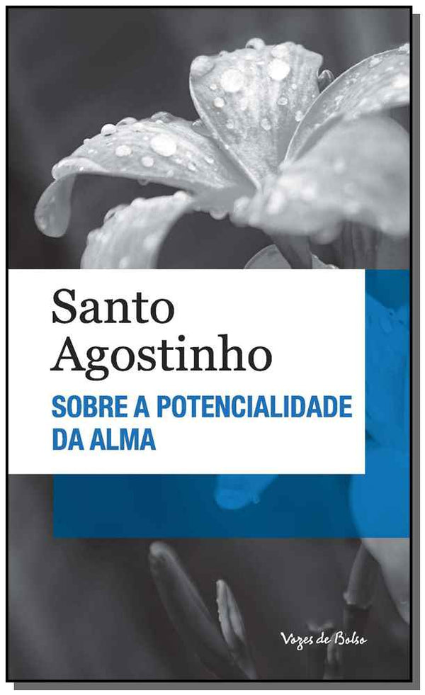 Capa do livro Sobre a Potencialidade da Alma, de Santo Agostinho