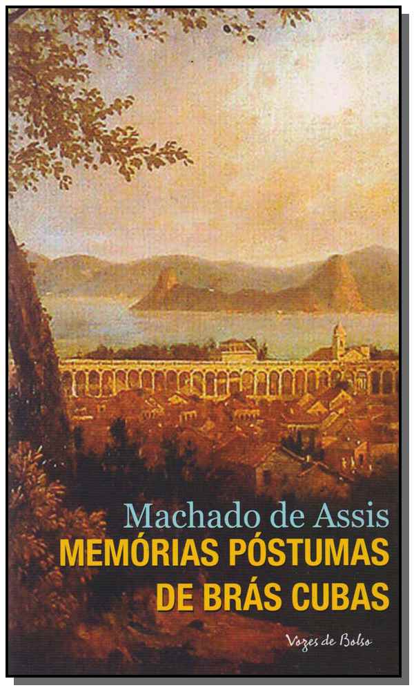 Capa do livro Memórias Póstumas de Brás Cubas - (Bolso), de Machado de Assis