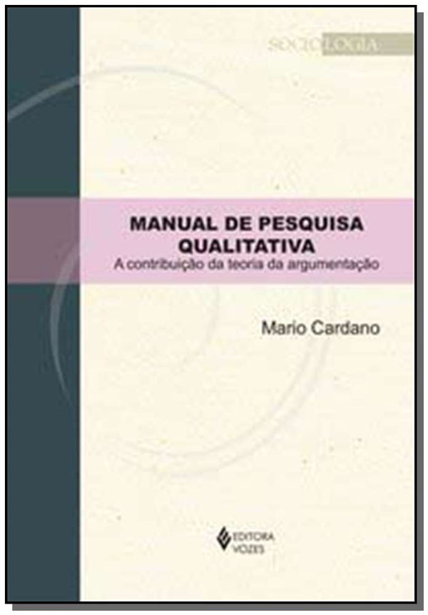 Capa do livro Manual de Pesquisa Qualitativa, de Mario Cardano