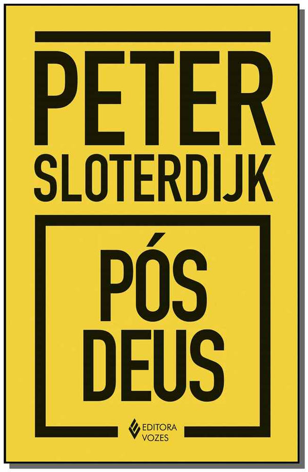 Capa do livro Pós-Deus, de Peter Sloterdijk