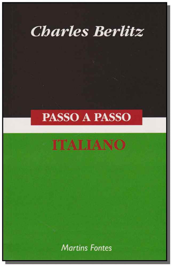 Capa do livro Passo-A-Passo: Italiano, de Charles Berlitz
