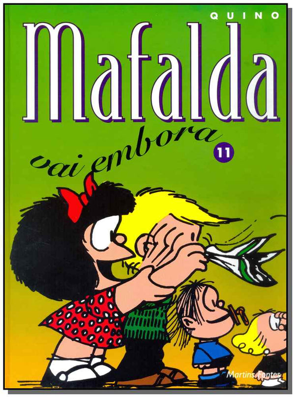 Capa do livro Mafalda 11 - Mafalda Vai Embora, de Quino