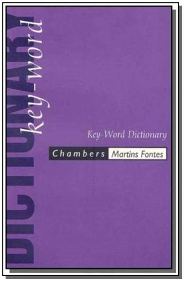 Capa do livro Key-Word Dictionary, de Chamber