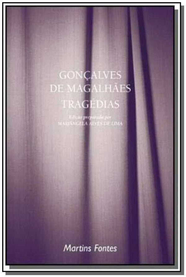Capa do livro Tragédias, de Goncalves de Magalhaes