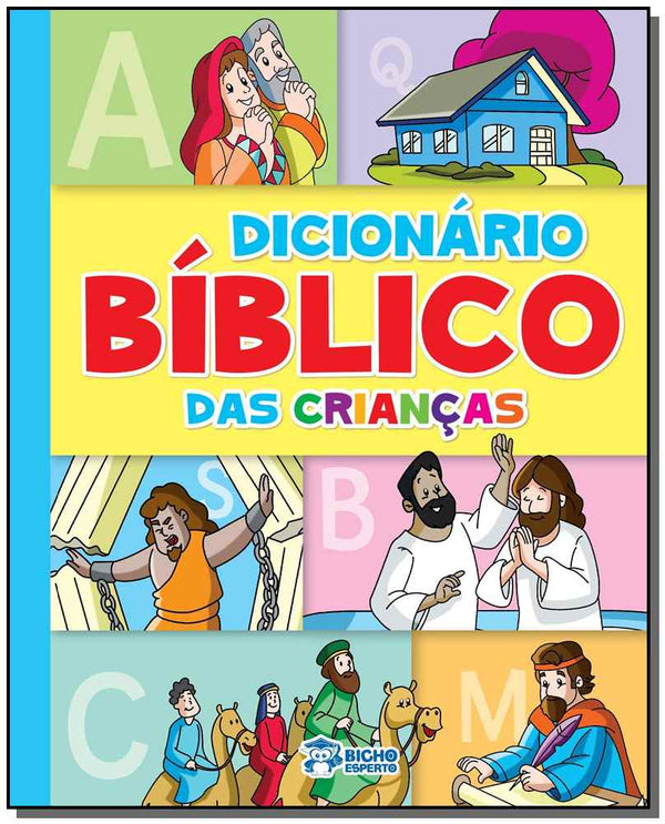 Capa do livro Dicionário Bíblico da Criança, de Editora Rideel