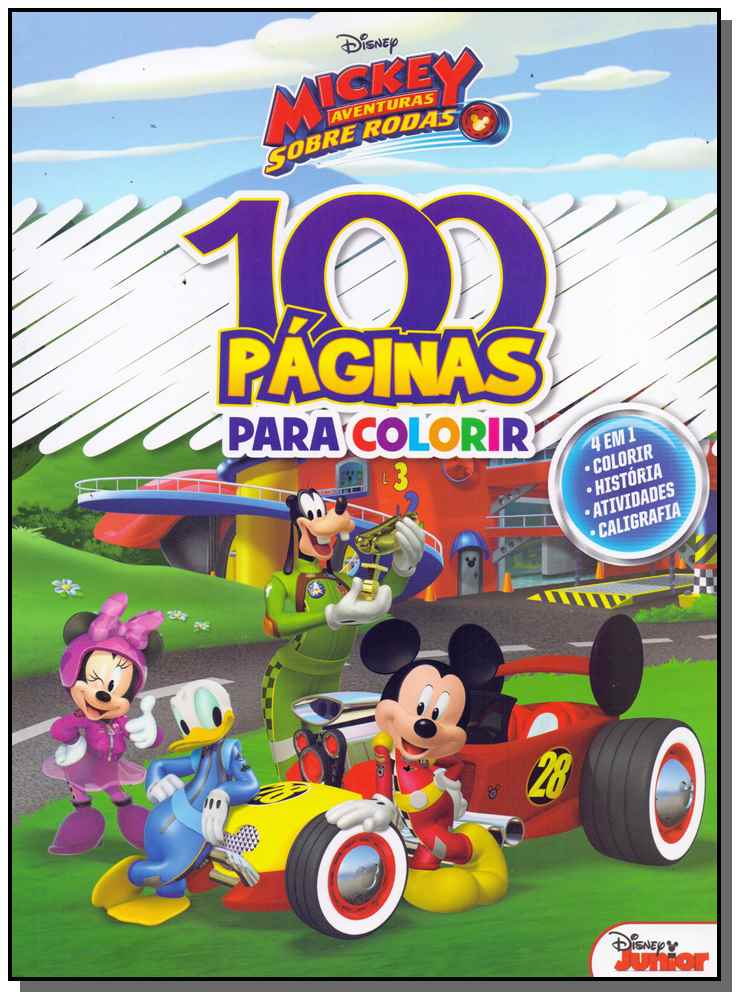 100 Páginas para Colorir - Mickey