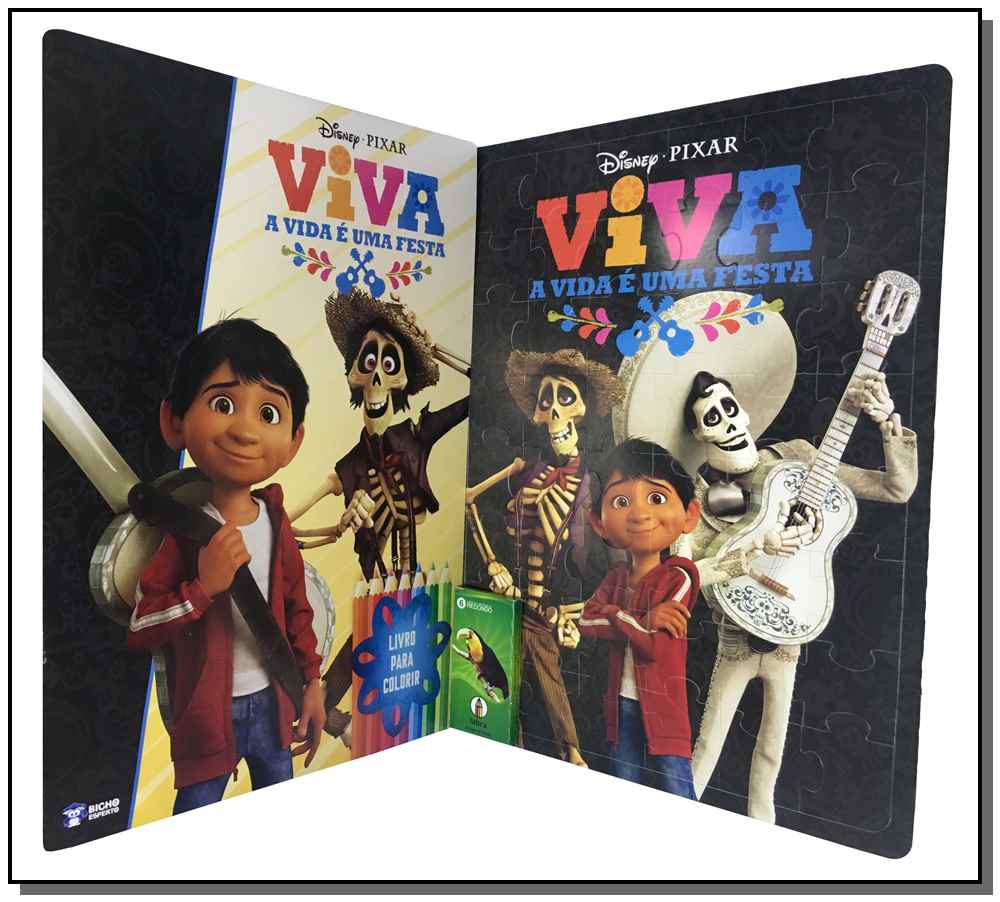 Disney Kit Diversão - Viva - A Vida e uma Festa
