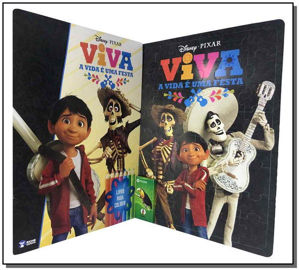 Capa do livro Disney Kit Diversao - Viva - A Vida e uma Festa, de Editora Rideel