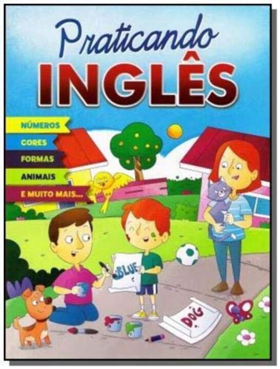 Capa do livro Cartilha - Praticando Inglês, de Editora Bicho Esperto