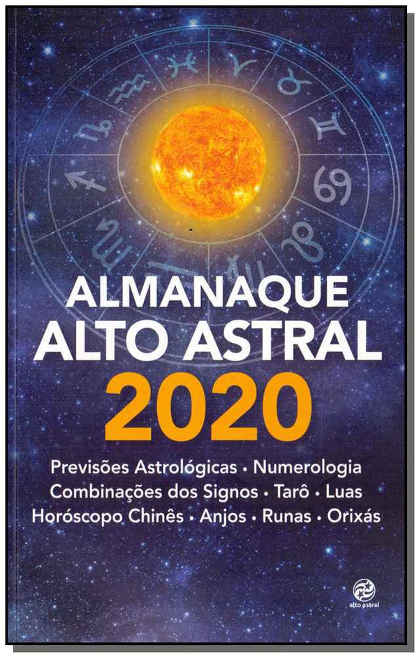 Capa do livro Almanaque Alto Astral 2020, de Joao Bidu