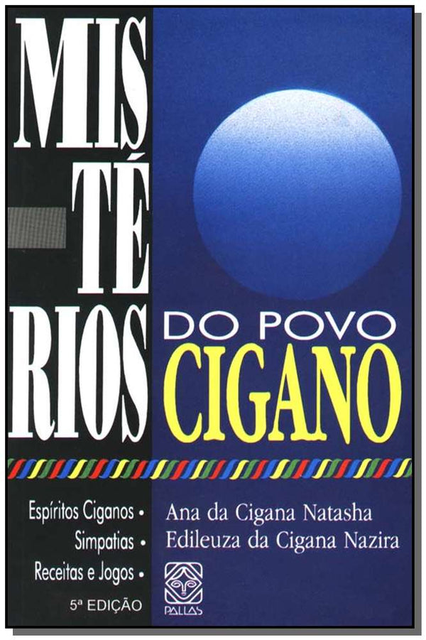 Capa do livro Misterios do Povo Cigano, de Ana da Cigana Natasha