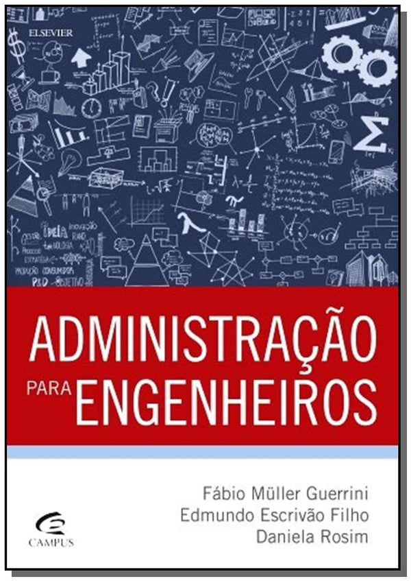 Capa do livro Administracao para Engenheiros, de Fabio Guerrini