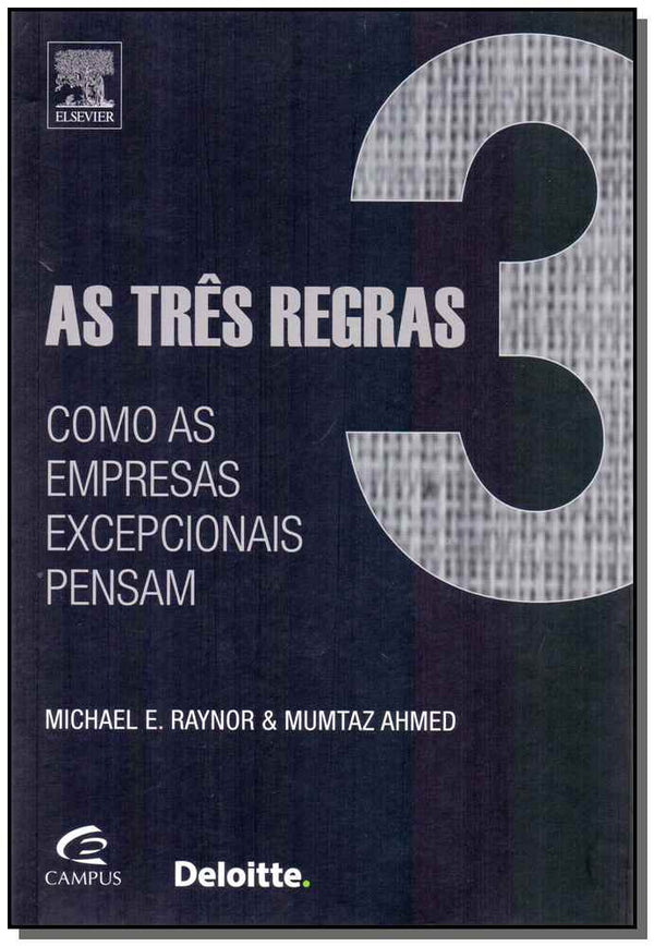 Capa do livro As Três Regras, de Michael E. / Ahmed, Mumtaz Raynor