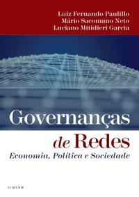 Capa do livro Governanças de Redes, de Paulillo; Sacomano Neto; Garcia