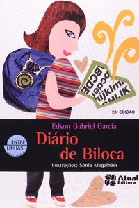 Capa do livro Diário de Biloca, de Edson Gabriel Garcia