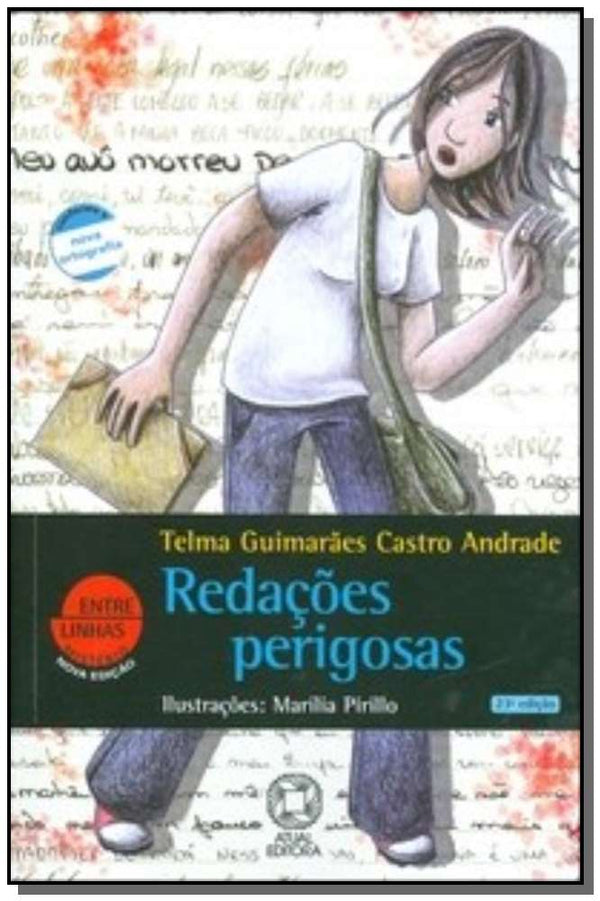 Capa do livro Redações Perigosas, de Telma Guimaraes Andrade