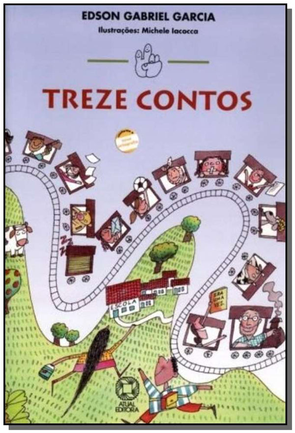 Capa do livro Treze Contos, de Edson Gabriel Garcia