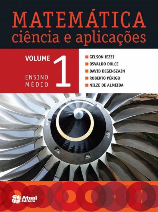 Capa do livro Matemática - Ciência e Aplicações 1, de Gelson Iezzi