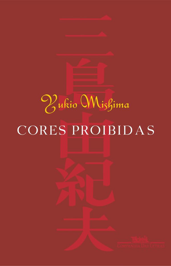 Capa do livro Cores Proibidas, de Yukio Mishima