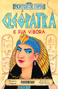 Capa do livro Cleópatra e Sua Víbora, de Margaret Simpson