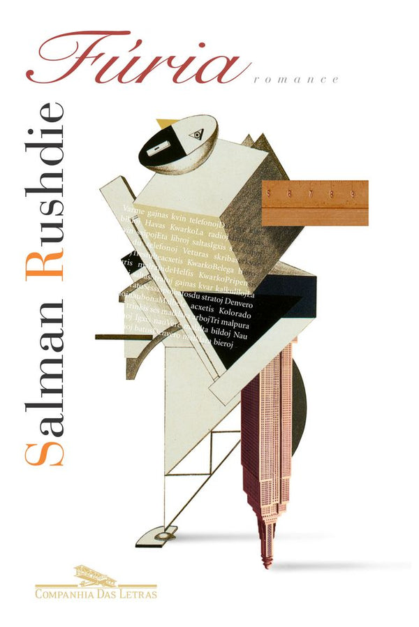 Capa do livro Fúria, de Salman Rushdie