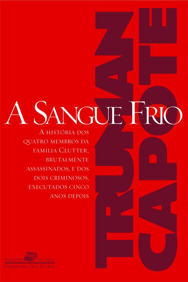 Capa do livro Sangue Frio, a, de Truman Capote