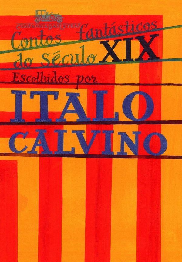 Capa do livro Contos Fantásticos do Século XIX, de Italo Calvino