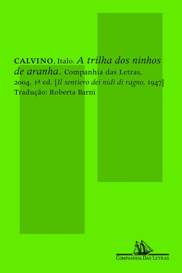 Capa do livro Trilha dos Ninhos de Aranha, a, de Italo Calvino