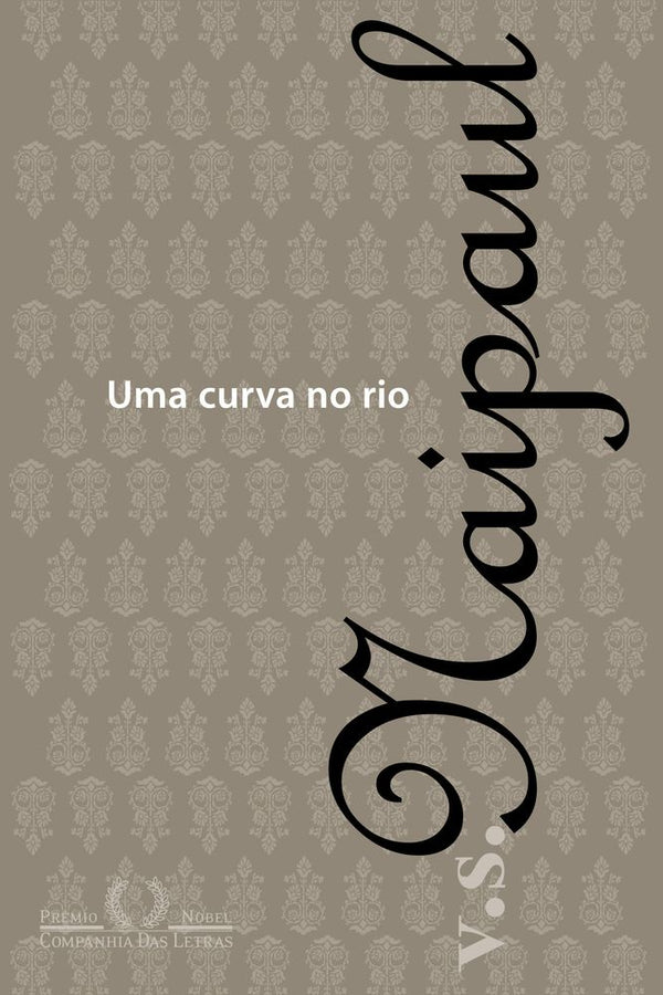 Capa do livro Uma Curva no Rio, de V. S. Naipaul