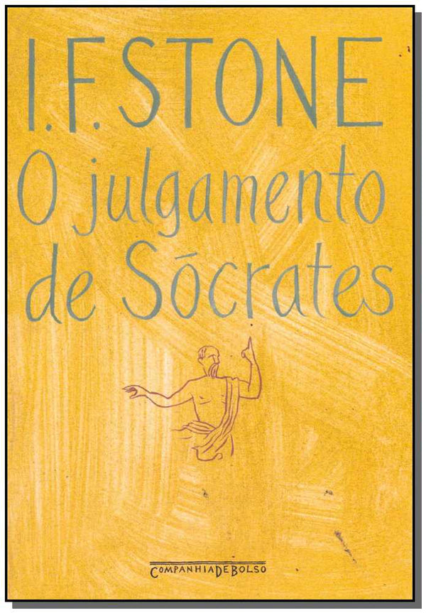 Capa do livro Julgamento de Socrates - Bolso, de I. F. Stone