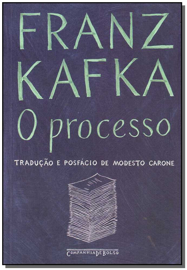 Capa do livro Processo, o - Bolso, de Franz Kafka