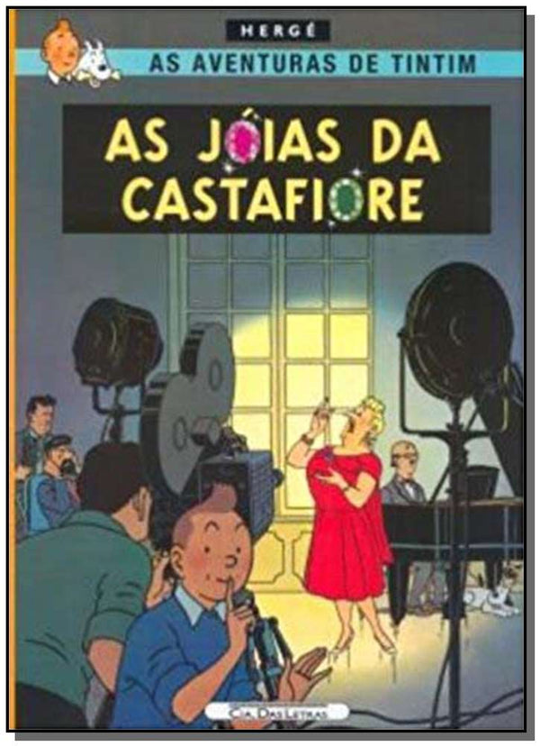 Capa do livro Tintim - Joias da Castafiore, as, de Herge