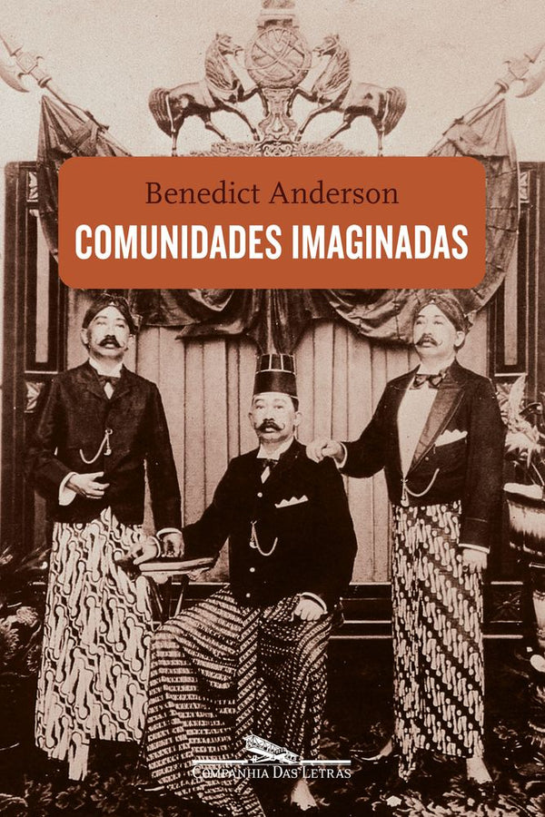 Capa do livro Comunidades Imaginadas, de Benedict Anderson