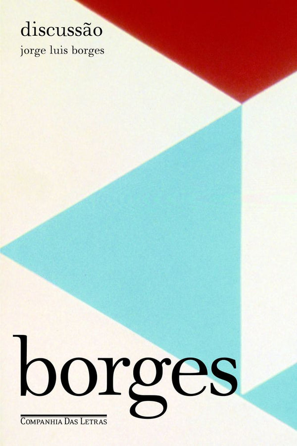 Capa do livro Discussão, de Jorge Luis Borges