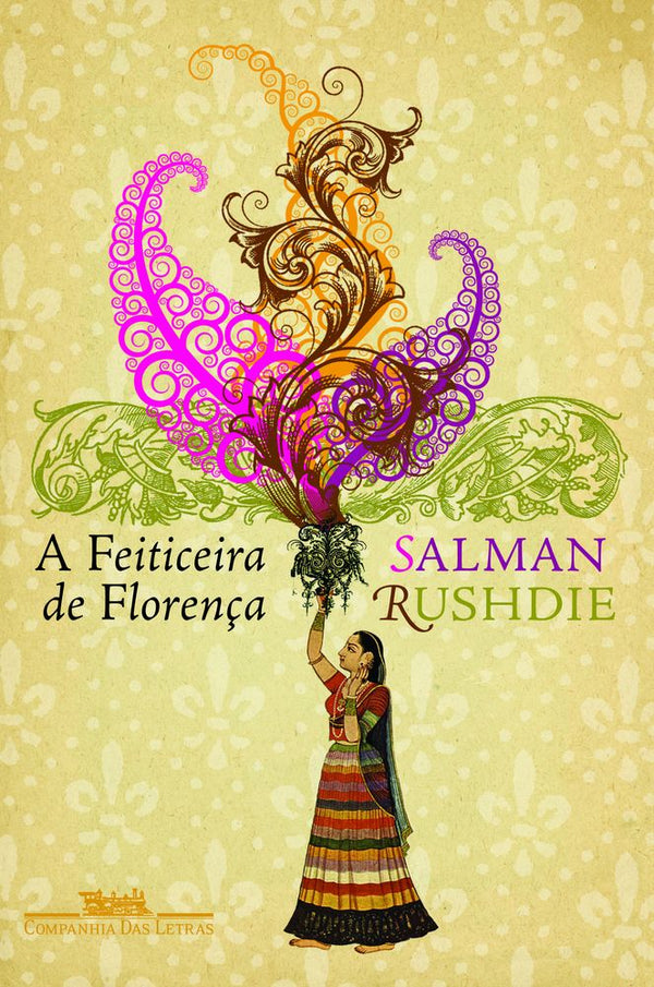Capa do livro A Feiticeira de Florença, de Salman Rushdie