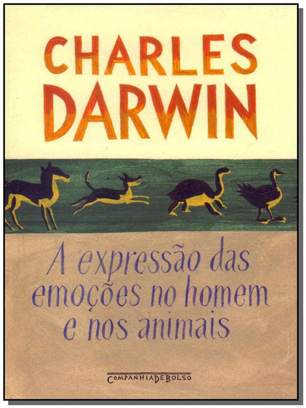 Capa do livro Expressão das Emoções no Homem e nos Animais, a - Bolso, de Charles Darwin