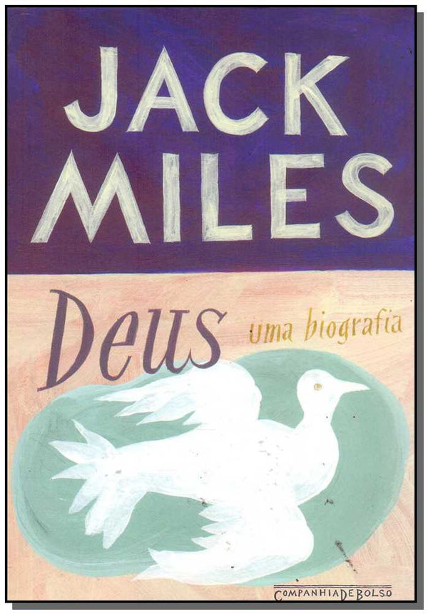 Capa do livro Deus uma Biografia - Bolso, de Jack Miles