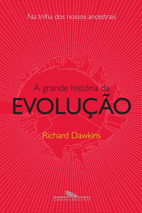 Capa do livro A Grande História da Evolução, de Richard Dawkins