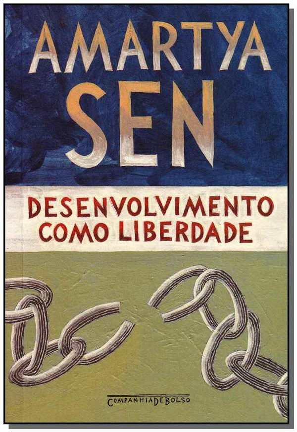 Capa do livro Desenvolvimento Como Liberdade - Bolso, de Amartya Sen