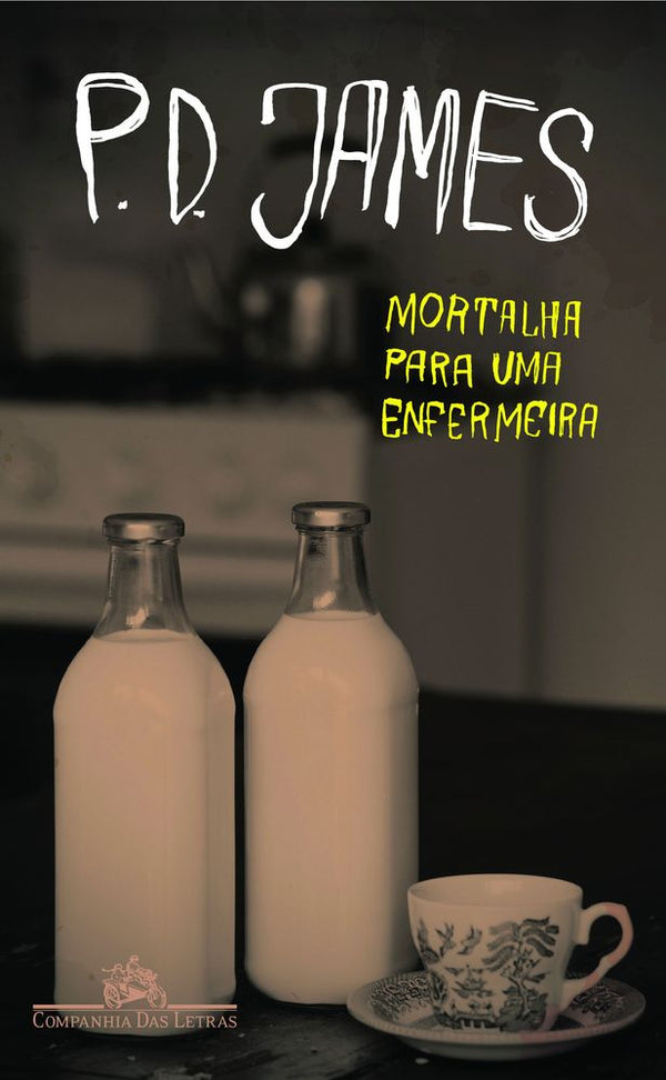 Capa do livro Mortalha para uma Enfermeira, de P. D. James