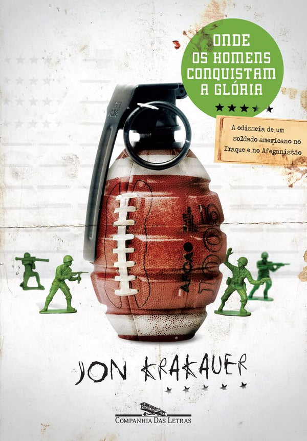 Capa do livro Onde os Homens Conquistam a Glória, de Jon Krakauer