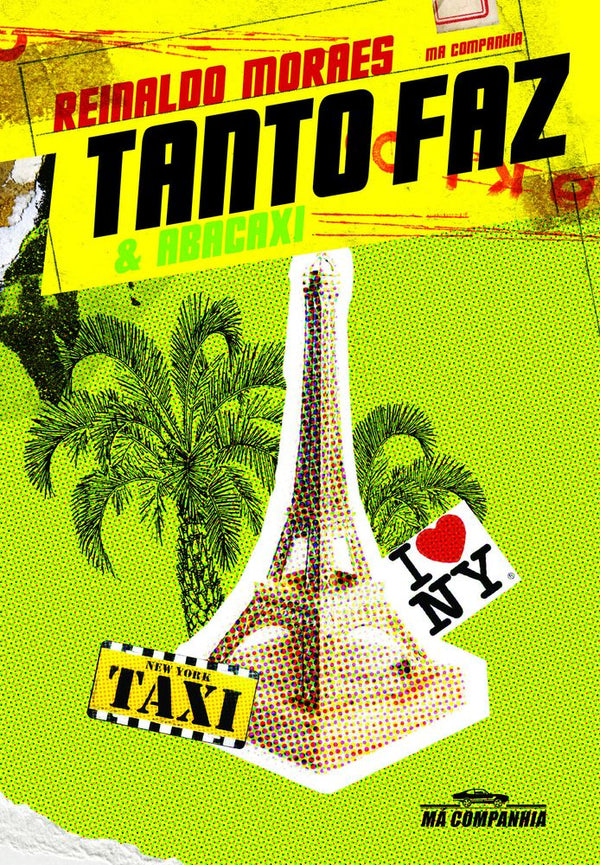 Capa do livro Tanto Faz & Abacaxi, de Reinaldo Moraes