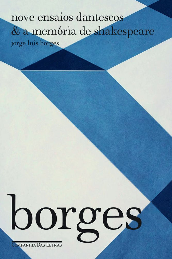 Capa do livro Nove Ensaios Dantescos e a Memoria de Shekesperare, de Jorge Luis Borges
