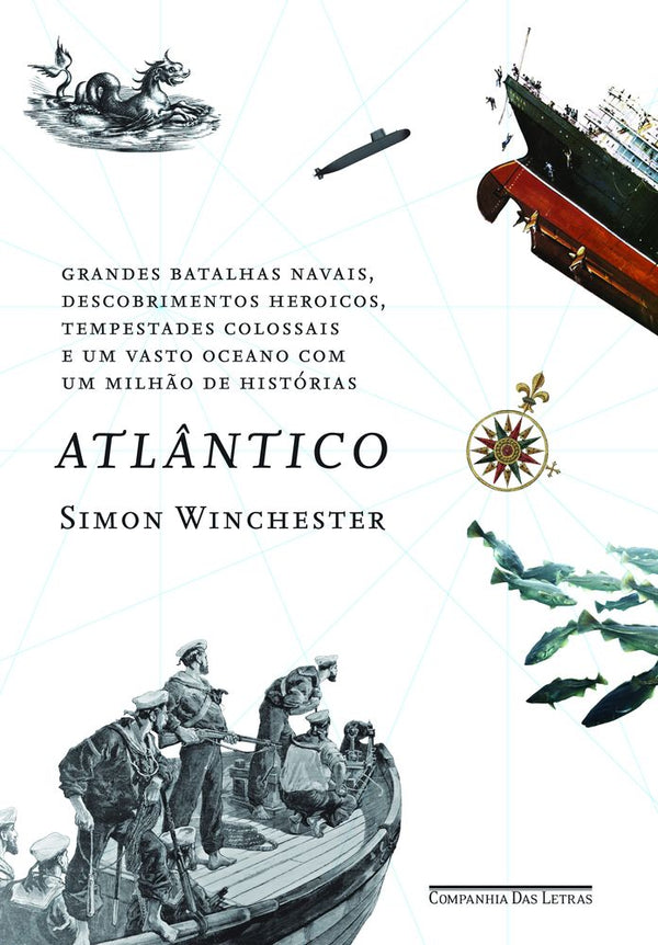 Capa do livro Atlântico, de Simon Winchester