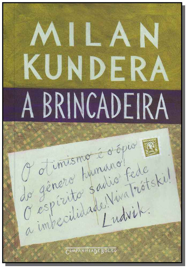 Capa do livro Brincadeira, a - Bolso, de Milan Kundera