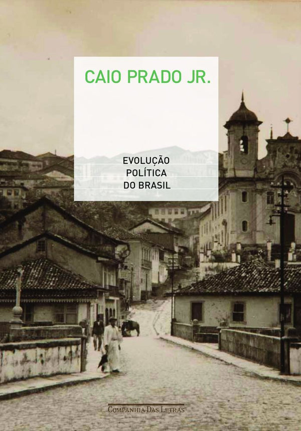 Capa do livro Evolução Política do Brasil, de Caio Prado Junior