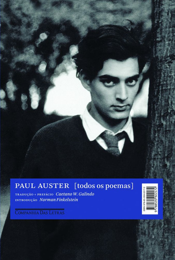 Capa do livro Todos os Poemas, de Paul Auster