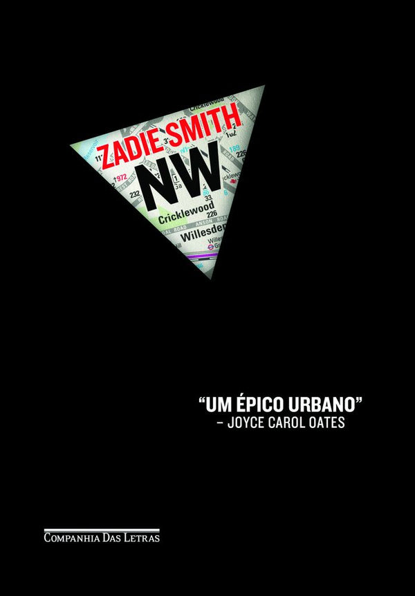 Capa do livro Nw, de Zadie Smith